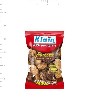 Amendoim c/ Chocolate Klain — caixa com 15X260g